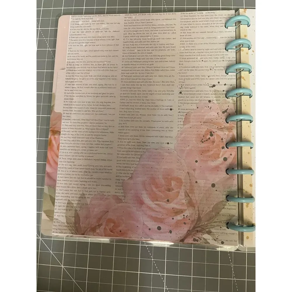Happy Planner Classic Neutral w/6mo Vertical Checklist Layout & Faith Notebook